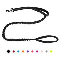 Bungee Dog Leash, Heavy Duty Dog Leash with Shock Absorption, 2 Padded Handles Training Leash, Improved Dog Safety and Comfort juoda