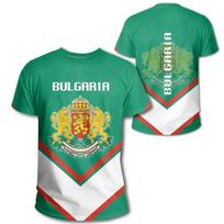 Bulgaria Flag Men Women T-shirt 2024 New Fashion Bulgarian National Emblem 3D Print O Neck Tee Shirts Casual Oversized Tops 4XL S