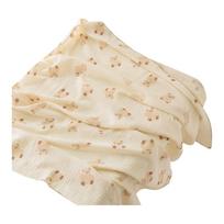 Cotton Baby Muslin Swaddle Blanket Soft Breathable Comfy- Baby  Receiving Blanket for Infant Baby Boys Girls