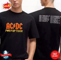 All design tour 2025,ACDC 2025 Power Up t-shirt Unisex T-Shirt XL