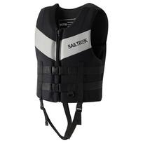 SWROW-Nardymo liemenė vyrams ir moterims, Plūdrumo pagalba, Baidarių striukės, Plaukimo plūdrumo pagalba plaukiojimui valtimi, Vandens sportui S 30-45KG juoda