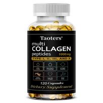 Complex collagen peptide capsules nourish the skin, hair, and nails with 120 capsules 120 capsules