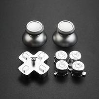 Metal Dpad ABXY Buttons for PS4 Controller Custom Replacement Aluminum Analog Stick Joystick for PS4 Game Accessories
