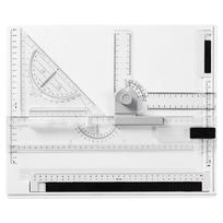 A84E-A3 Adjustable Angle Drawing Board Art Table With Parallel Motion Ruler For Architects, Engineers, Ideal For Students