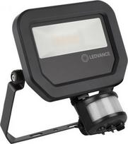 LED floodlight FL PFM 10W/3000K SYM 100 S black, with sensor 4058075460836 | 4058075460836