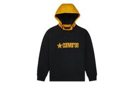 Converse Sweatshirts Men's Black Hooded Moderate Regular 10019968-A01 L