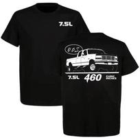Ford OBS F-Series Truck Shirt 7.5L 460 V8 Pickup Graphic Tee Vintage Ford T-Shir S įvairiaspalvis