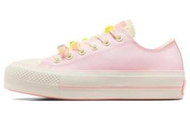Converse All Star Lift Comfortable Abrasion Resistant Breathable Low top Canvas Shoes Women's Pink A10072C 36