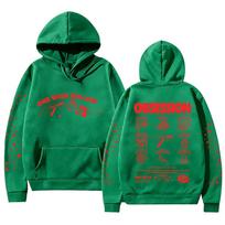 Cinegogue X Obsession Vienas noras Gluosnio Hoodie Obsession Filmo Prekės Megztiniai Laisvalaikio Ilgomis Rankovėmis Palaidinės Moterims Vyrams Y2K Hoodie XS tamsiai žalia spalva