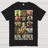 King Arthur- The Holy Grail Tour Unisex T-Shirt S-4XL S įvairiaspalvis