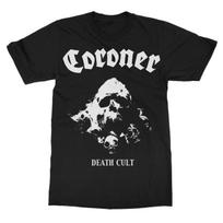 Coroner Mirties Kulto Grupės Marškinėliai 100% Medvilnės Grafinis T-shirt Vyrams Moterims Vasaros Gatvės Apranga Viršus S įvairiaspalvis