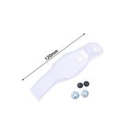 Roller Skate Buckle Kit With 120-175MM Strap Protective Sleeve Micro Adjust Buckle Hardware Screws For Fixing Roller Skate