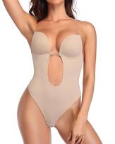 Elegant Backless European-American One-Piece Underwear & Formal Evening Dress XL