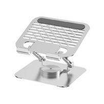 Portable Laptop Stand Foldable Support Base Notebook Stand Bracket 360 Degree Rotatable Laptop Computer Cooling Bracket