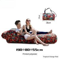 Outdoor Foldable Inflatable Sofa Lounge Couch Sleeping Bed Portable Foldable Air Travelling Beach Lounge Lazy Bed Chair Chair