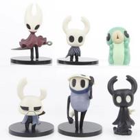 6 vnt./Rinkinys Hollow Knight Žaislai Anime Žaidimo Figūrėlė Riteris Veiksmo Figūrėlė Vapsva/Voveraitė Figūrėlė Kolekcionuojamas Modelis Lėlė Vaikams Dovana įvairiaspalvis