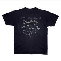 Marškinėliai su grupės Angels & Airwaves logotipu Unisex suaugusiems T-shirt WA592 Unisex T-shirt L