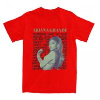 Ariana Grandes 2024 Music Tour TShirt Singer Hipster TShirts ShortSleeved Awesome Tops Summer Cotton Plus Size Tees S