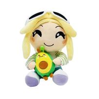 2025 24cm Avokado Playz Pliušinis Lėlė Mielas Minkštas Anime Palydovas Miegui Prikimštas Aksesuarai Vaikų Žaislai Gimtadienio Dovana 24cm geltona