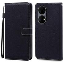 P50 P 50 Pro Case For Huawei P50 Case Leather Wallet Flip Case For Huawei P50 Pro Cover Soft Silicone Coque Fundas Shell For Huawei P50