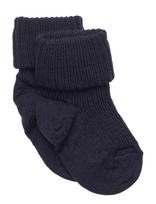 Mp Denmark - Wool Rib Baby Socks - Kūdikių kojinės - Tamsiai mėlyna