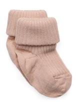 Mp Denmark - Wool Rib Baby Socks - Kūdikių kojinės - Rožinė