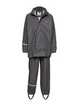 CeLaVi - Basic Rainwear Set -Solid Pu - Lietaus drabužių komplektas - Pilka