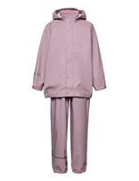 CeLaVi - Basic Rainwear Set -Solid Pu - Lietaus drabužių komplektas - Rožinė