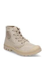 Palladium - Pampa Hi - Aukštakulniai sportbačiai - Kreminė spalva