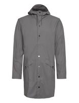 Rains - Long Jacket W3 - Lietpaltis - Pilka