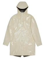 Rains - Long Jacket W3 - Lietpaltis - Kreminė spalva