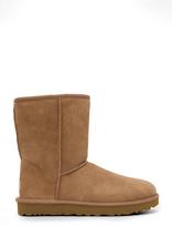UGG - W Classic Short Ii - Aulinukai plokščiu kulnu - Ruda