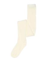 Mp Denmark - Wool Rib Tights - Pėdkelnės - Balta