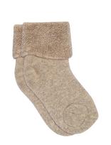 Mp Denmark - Cotton Baby Sock - Kūdikių kojinės - Ruda