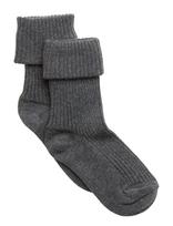 Mp Denmark - Cotton Rib Baby Socks - Kūdikių kojinės - Pilka