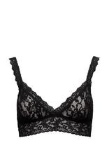 Hanky Panky - Hanky Panky Signature Lace Crossover Bralette - Liemenėlė - Juoda