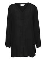 Kaffe - Amber V-Neck Tunic - Tunika - Juoda