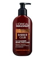 L'Oréal Paris - L'oréal Paris Men Expert Barber Club 3-In-1-Wash For Normal Skin 200 Ml - Veido prausiklis - Nude