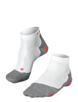 Falke Sport - Falke Ru5 Race Short Women - Futbolo kojinės iki kulkšnių - Balta