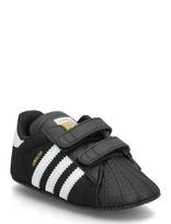 Adidas Originals - Superstar Crib - Šlepetės ir batai kambariams - Juoda