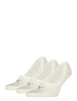 PUMA - Puma Unisex Footie 3P - Kojinės iki kulkšnių - Balta