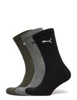 PUMA - Puma Unisex Crew Sock 3P - Įprastos kojinės - Marga / raštuota