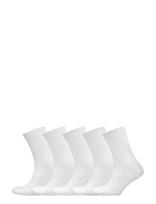 Decoy - Decoy Ankle Sock Cotton 5-Pk - Įprastos kojinės - Balta