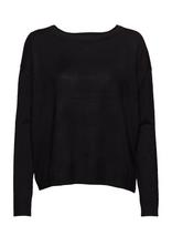 Minus - Elne Strik Pullover - Megztinis - Juoda