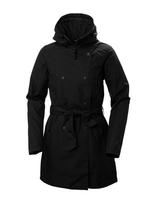 Helly Hansen - W Welsey Ii Trench Insulated - Lietpaltis - Juoda