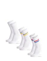 Danish Endurance - Tennis Crew Socks 3-Pack - Įprastos kojinės - Balta