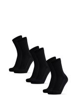 Danish Endurance - Bamboo Crew Socks 3-Pack - Įprastos kojinės - Juoda