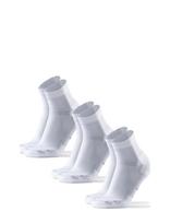 Danish Endurance - Long Distance Running Quarter Socks 3-Pack - Futbolo kojinės iki kulkšnių - Balta