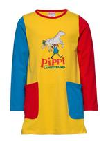 Pippi Langstrømpe - Pippi Tunika Med Fickor - Megztinis - Marga / raštuota