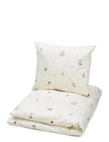 Cam Cam Copenhagen - Bedding Set, Junior, 100X140Cm - Gots - Carousel - Patalynės komplektas - Kreminė spalva